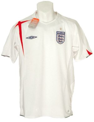 England 2005/2007 Home Shirt