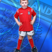 England Away Infant Kit - 2004/06.