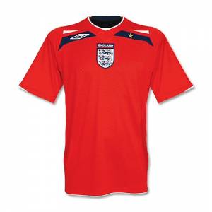 England Away Shirt 08/10-Adults
