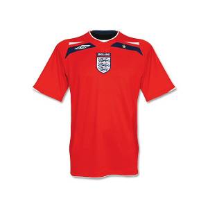 Umbro England Away Shirt-Junior 08/10