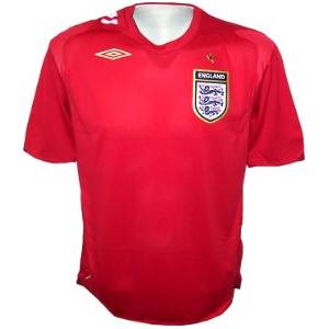 Umbro England Away shirt (SS) Jnr