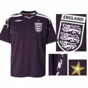 England Home Goal Keeper Shirt 2007/09 -