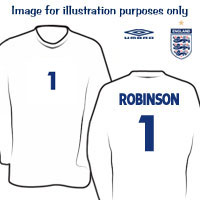 England Home Goalkeeper Shirt 2007/08 with