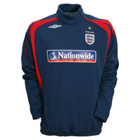 Umbro England Training Fleece Top - Bright