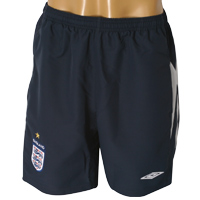 Umbro England Training Shorts - Dark Navy/Titanium -