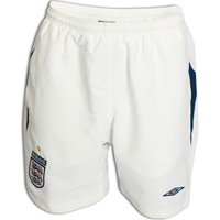 Umbro England Training Shorts - White/Bright