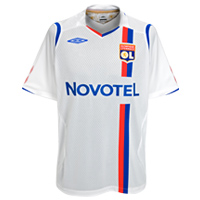 Lyon Home Shirt 2008/09.