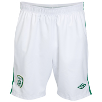 Umbro Republic of Ireland Home Shorts 2010/11.