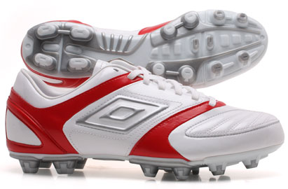 Stealth Cup HG Football Boots White