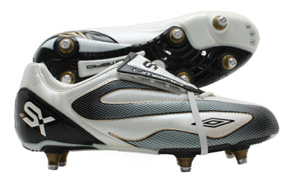 SX Flare SG Football Boots Pearl/Black/Gold