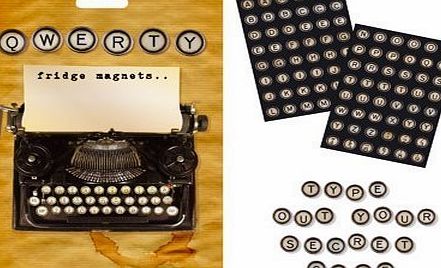 Unbekannt QWERTY Typewriter Keys Fridge Magnets