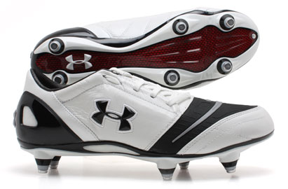 Under Armour Football Boots  Dominate Pro SG Football Boots White/Black