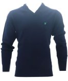 Under Armour Lyle and Scott Green Eagle Knitted Sweater Navy XXL