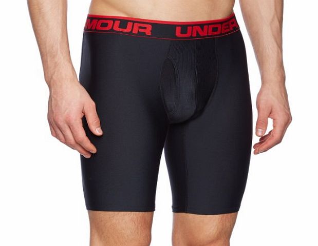 Under Armour Original Boxerjock 9 Inch Extented Boxer Brief - Black, Medium