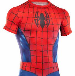 Spiderman Compression S/S T-Shirt Red/Royal