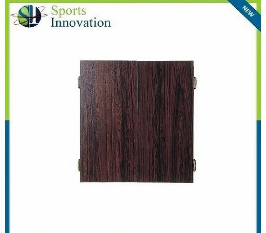 Original Dartboard Cabinet - Teak wood finish (Cabinet Only)