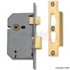 65mm Polished Lead 3 Lever Mortice Lock