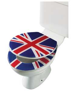 Union Jack Toilet Seat