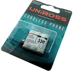 Cordless Phone Battery (Rechargeable) 33H - BC101536