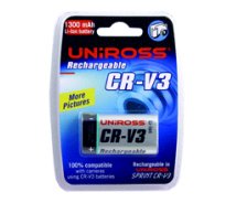 100 compatible with all cameras using a CR-V3 batteryGet more than 450 pictures per charge - Maximum