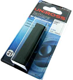 UNIROSS Digital Camera Battery - Sony LiP10 Equivalent ~ VB103693