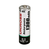 Rechargeable Batteries Ni-MH AA 1.2V Pack of 4