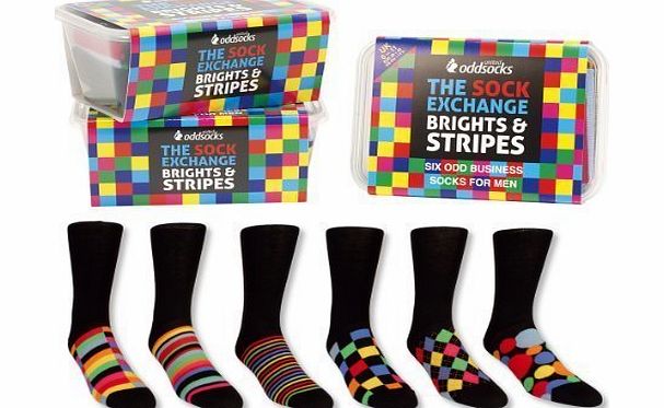 United Oddsocks The Sock Exchange - Brights and Stripes