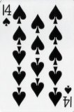 United States Playing Card Company 14 of Spades - Jumbo Bicycle Back