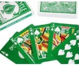 United States Playing Card Company Green Deck (Face and Back) with Gaff Cards - Bicycle Poker Size Playing Cards