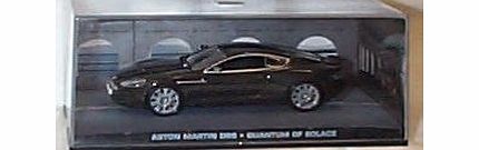 universal hobby james bond 007 quantum of solace aston martin DBS film scene car 1.43 scale diecast model