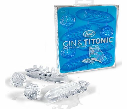 Unknown Fred Gin and Titonic Icetray, Blue
