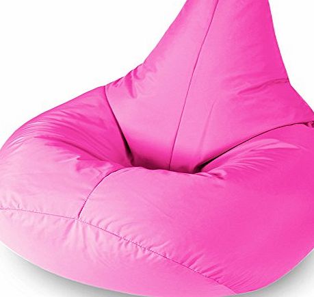 GARDEN FURNITURE Pink Water Resistant Beanbag Lounger For Kids Perfect For Indoor or Outdoor Bean bags