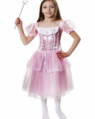Girls Pink Princess Fancy Dress Costume Age 4-6