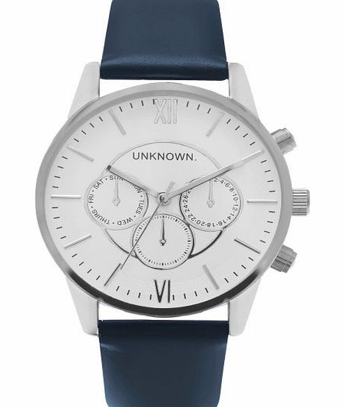 Unknown Mens Unknown Engineered Watch - White Dial Navy