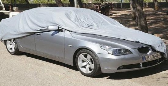 Motionperformance Breathable Full Car Cover for Small Cars and Vans - Elasticated UV Car Cover & Frost & Winter Protector