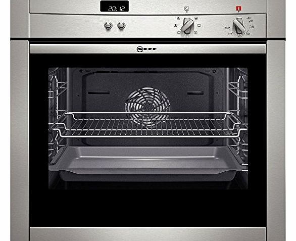 Neff B44M42N3GB Stainless Steel Electric Built-in Single Oven