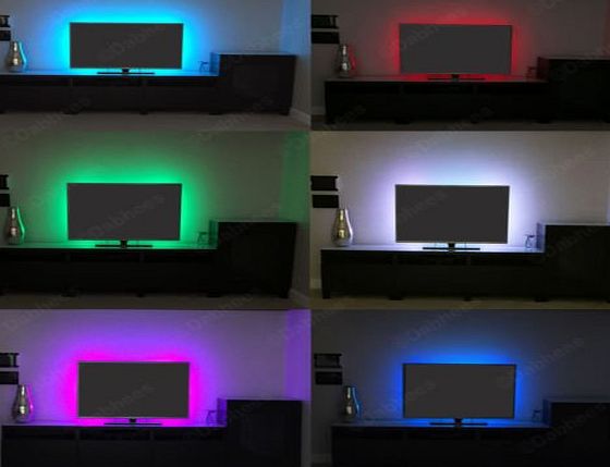 unknwon RGB LED STRIP USB Colour Changing Lighting Kit 50cm -TV, PC,PS4 Background light