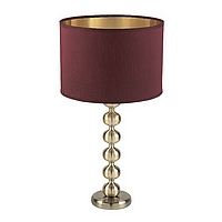 0390 TLAN - Antique Brass Table Lamp