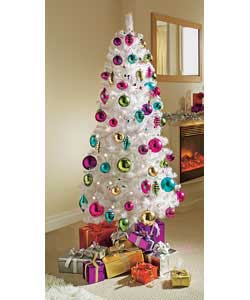 1.8m/6ft Brights Decorated Tree