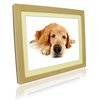 This 10.4 inch Pictorea Light Wood frame has a very modern look made from wood with a smooth venner 