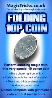 10 Pence Folding Coin