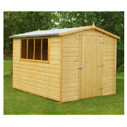 Unbranded 10x6 Finewood Classic Apex Shed with Topcoat and