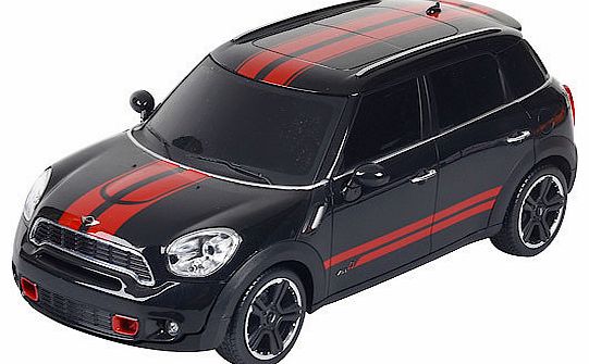 Car Specs 1. Drives on 27Mhz frequency 2. Plastic body and rubber tyres 3. Working lights 4. Works at maximum of 25m from controller Take one of the most popular cars in the world for a spin - the Mini Cooper . Itandrsquo;s a 29.5cm long version of t