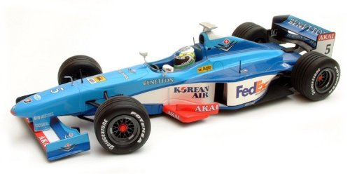 1:18 Scale Benetton B198 driven during the 1998 se
