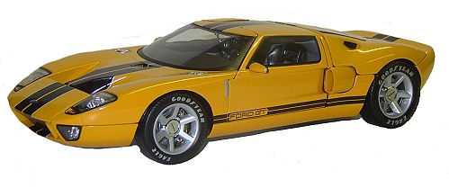 1:18 Scale Ford GT 2003 Yellow