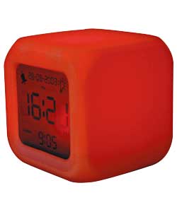 Unbranded 12 Colour Changing Alarm Clock
