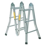 ALUMINIUM ARTICULATED LADDERS - Sturdy construction is safe and reliable