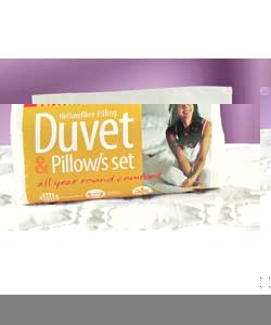12 Tog Duvet and Pillow Set - Single