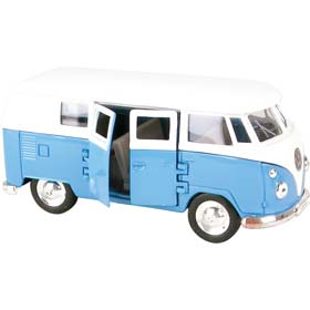 This Volkswagen model is 1:38 scale making it large enough (12cm)  to allow all the fine details of