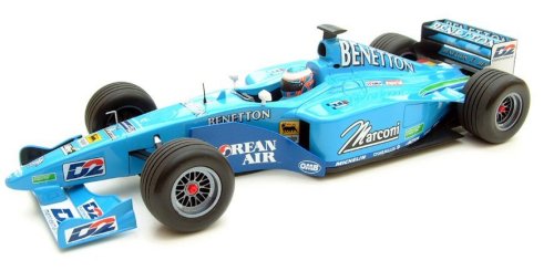 1:43 Scale Benetton  B200 Testcar Dec 5th 2000  J.Button Ltd Ed 2.999pcs